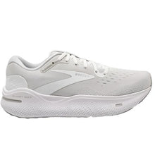 Load image into Gallery viewer, Brooks Ghost Max W 1d White/oyster/ Metallic Silver