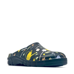 Clogees Womans Garden And Service Clogs Black