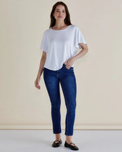 Load image into Gallery viewer, Betty Basics Everleigh Bamboo Tee White