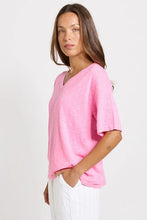 Load image into Gallery viewer, Betty Basics Aries V-Neck Sweater Pink
