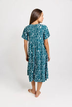 Load image into Gallery viewer, Betty Basics Donna Dress Teal Petal
