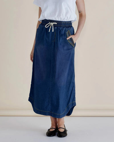 Betty Basics Lizbeth Denim Skirt