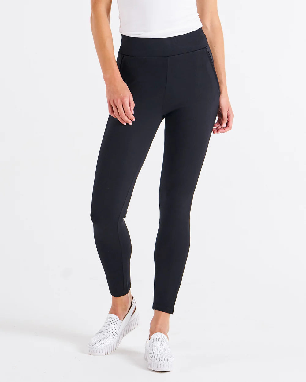 Betty Basics Priscilla Ponte Legging Black