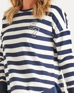 Betty Basics Lucy French Terry Nautical