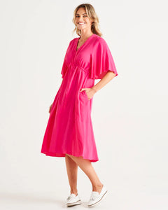 Betty Basics Saint Lucia Dress - French Rose