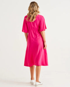 Betty Basics Saint Lucia Dress - French Rose