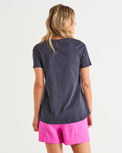 Load image into Gallery viewer, Betty Basics Luella Tee Coal