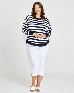 Betty Basics Lucy French Terry Nautical