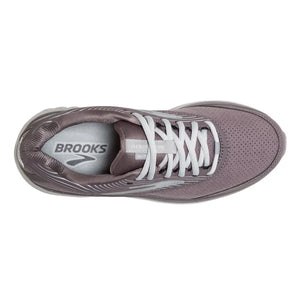 Brooks W Addiction Walker Suede D Alloy/oyster/peach Width