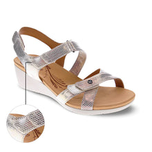 Load image into Gallery viewer, Revere Casablanca Metallic Interest Womens Shoes
