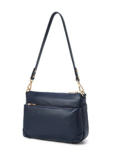 Load image into Gallery viewer, Serenade Faith Leather Cross Body Bag Navy