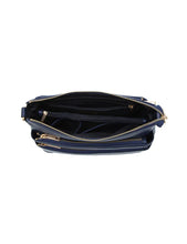 Load image into Gallery viewer, Serenade Faith Leather Cross Body Bag Navy