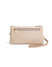 Load image into Gallery viewer, Serenade Candice Leather Wallet with Shoulder Strap Ivory