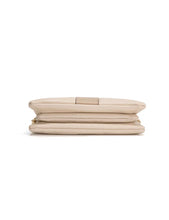 Load image into Gallery viewer, Serenade Candice Leather Wallet with Shoulder Strap Ivory