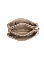 Load image into Gallery viewer, Serenade Candice Leather Wallet with Shoulder Strap Ivory