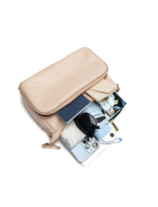 Serenade Felicity Leather Xbody Bag with RFID Compartment Ivory