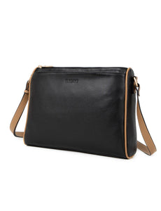 Serenade Katrina Multi Compartment Leather Bag