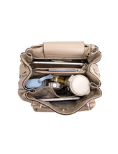 Load image into Gallery viewer, Serenade Maisy Grip Handle Leather Shoulder Bag