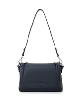 Load image into Gallery viewer, Serenade Vivienne Leather Flap Pver Bag Navy