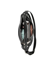 Load image into Gallery viewer, Serenade Kayleigh Convertible Leather Shoulder/Backpack Black