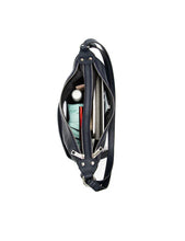 Load image into Gallery viewer, Serenade Kayleigh Convertible Leather Shoulder/Backpack Navy