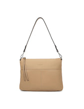 Load image into Gallery viewer, Serenade Alanna Leather Hobo Bag Camel