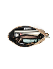 Load image into Gallery viewer, Serenade Alanna Leather Hobo Bag Camel