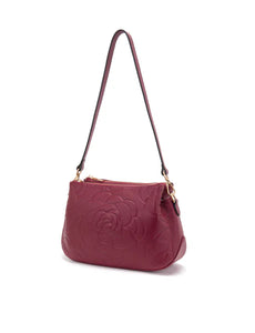 Serenade Rosie 3 Compartment Leather Bag Bur