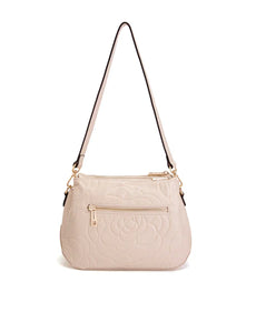 Serenade Rosie 3 Compartment Leather Xbody Bag Ivory