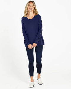 Betty Basics Bronte Knit Navy