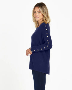 Betty Basics Bronte Knit Navy