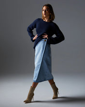 Load image into Gallery viewer, Fate + Becker Bluebell Rib Tunic Navy