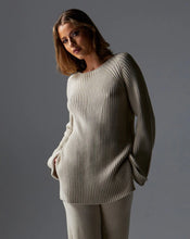 Load image into Gallery viewer, Fate + Becker Bluebell Rib Tunic Ecru