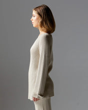 Load image into Gallery viewer, Fate + Becker Bluebell Rib Tunic Ecru