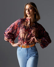 Load image into Gallery viewer, Fate + Becker Berry Kiss Blouse