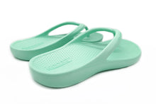 Load image into Gallery viewer, Archline Rebound Orthotic Thongs Mint Green