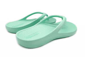 Archline Rebound Orthotic Thongs Mint Green