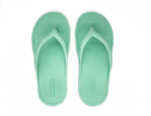 Load image into Gallery viewer, Archline Rebound Orthotic Thongs Mint Green