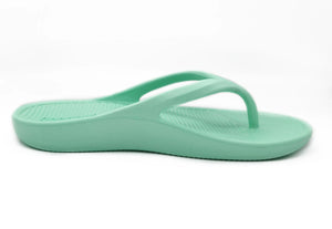 Archline Rebound Orthotic Thongs Mint Green