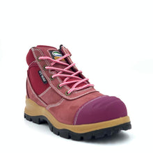 Load image into Gallery viewer, Otway Ladies Eureka Steel Toe Work Boot – Pink