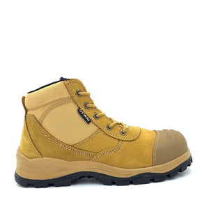 Otway Mens Shoes Eureka Steel Toe/ Wheat