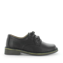 Load image into Gallery viewer, Wilde Janna Wide Fit School Shoe Black Smooth