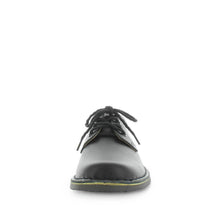 Load image into Gallery viewer, Wilde Janna Wide Fit School Shoe Black Smooth