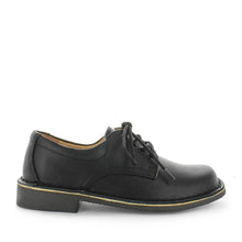 Load image into Gallery viewer, Wilde Jezra School Shoe Black Smooth