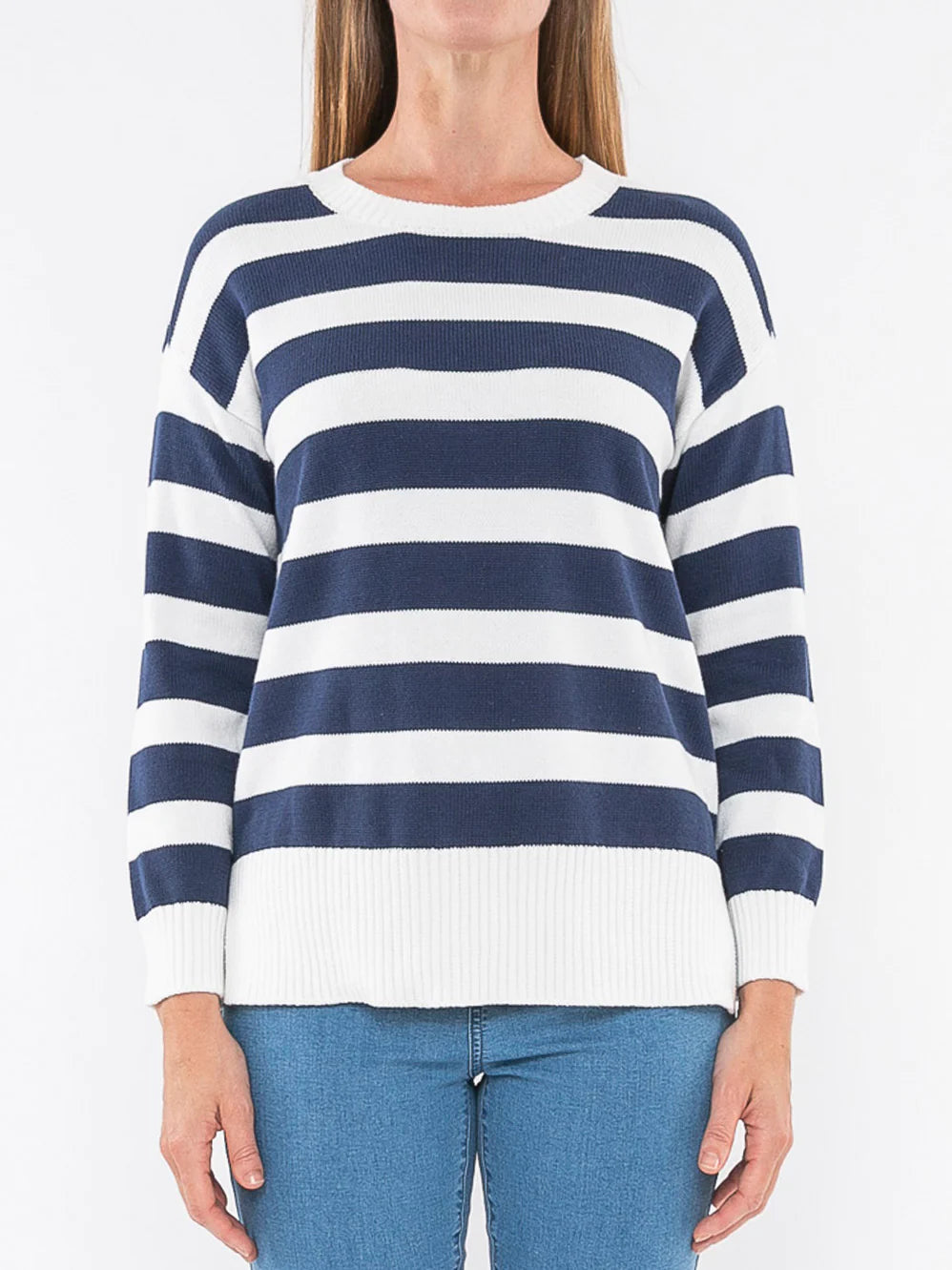 Jump Stripe Pullover