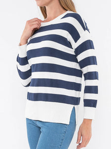 Jump Stripe Pullover