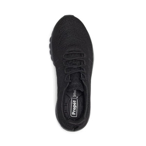 Propet Tour Knit Triple Black Mens Shoes Maa252