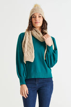 Load image into Gallery viewer, Betty Basics Charlotte Knit Jumper Classic Teal