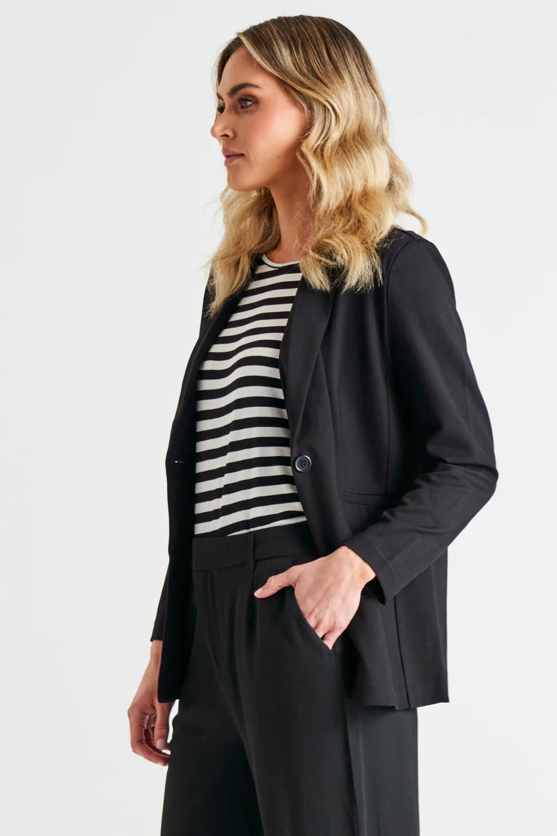 Betty Basics Portsea Blazer Black – Bayside Shoe Warehouse