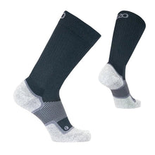 Load image into Gallery viewer, OS1 WP4+ Wellness Performance Wide Crew Sock Black